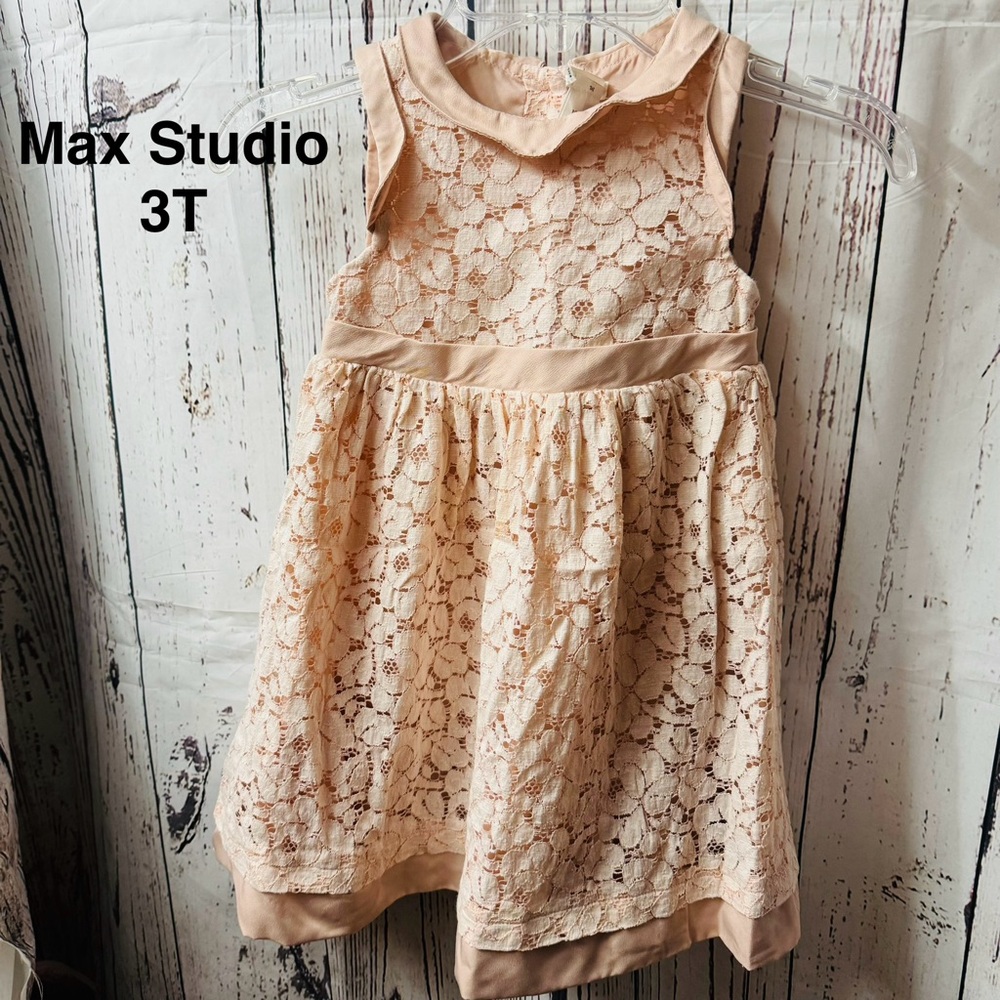 Lace Overlay Dress